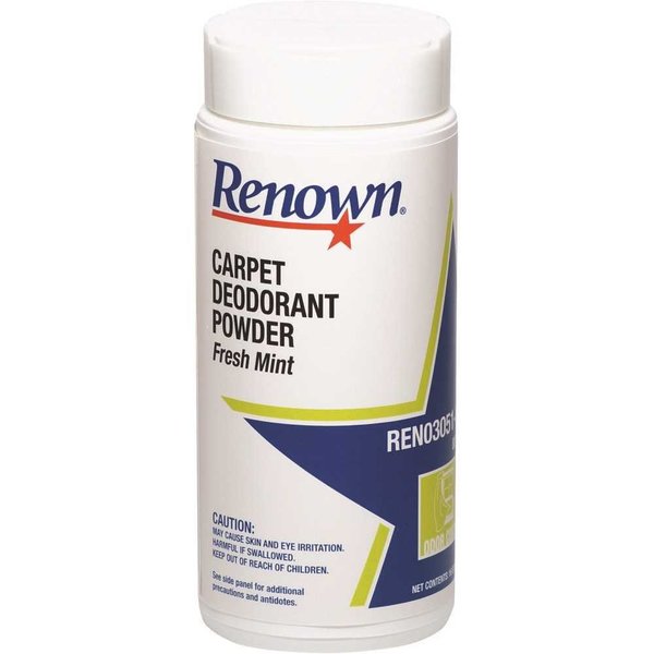 Renown 1 lb. Fresh Mint Carpet Deodorant Powder 0154AN